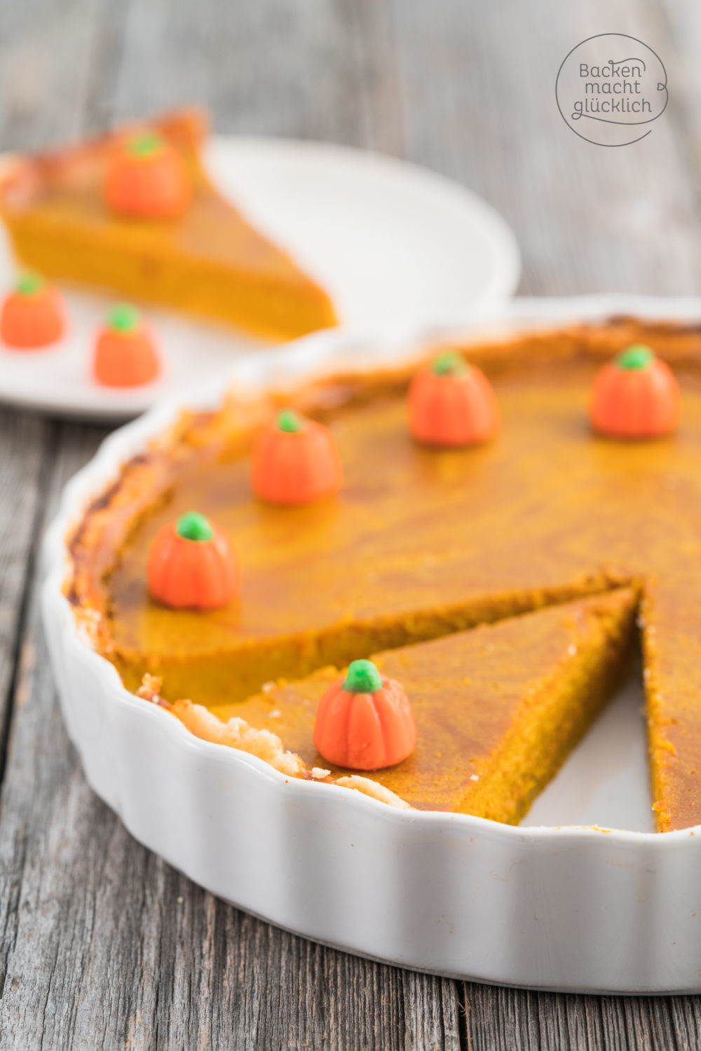 Pumpkin Pie (Kürbiskuchen) | Backen macht glücklich