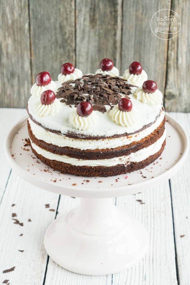 Schwarzwälder Kirschtorte | Backen macht glücklich