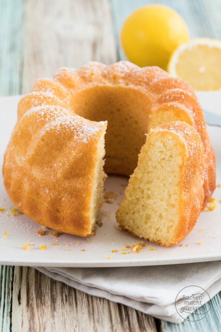 Öl saftiger kuchen mit Marmorkuchen mit