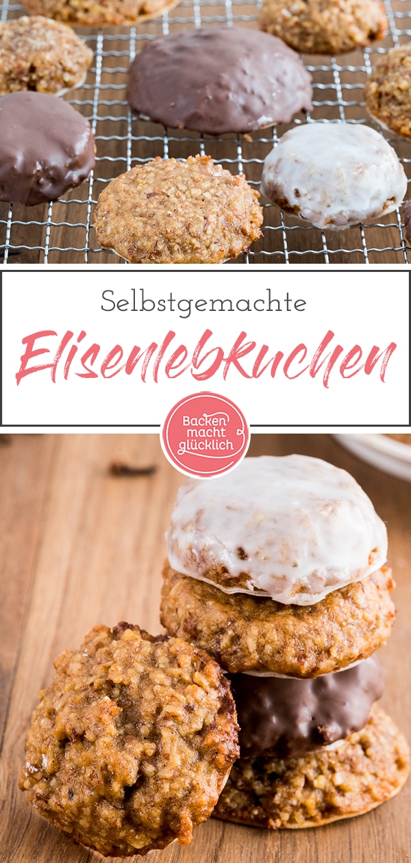 Weiche Elisenlebkuchen wie das Original aus Nürnberg! Das beste Rezept für selbstgemachte Lebkuchen, ganz ohne Mehl. Ein echter Weihnachtsklassiker, der Groß und Klein schmeckt.