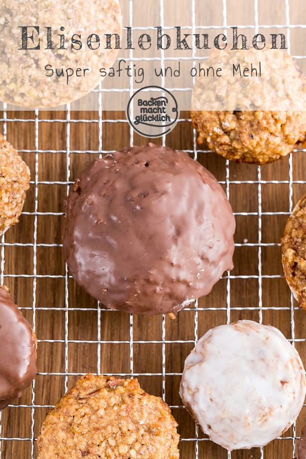 Weiche Elisenlebkuchen wie das Original aus Nürnberg! Das beste Rezept für selbstgemachte Lebkuchen, ganz ohne Mehl. Ein echter Weihnachtsklassiker, der Groß und Klein schmeckt.