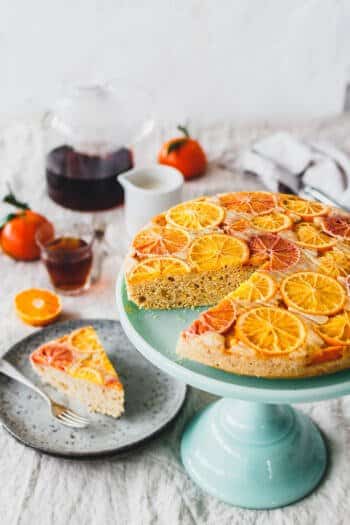 Veganer Polentakuchen