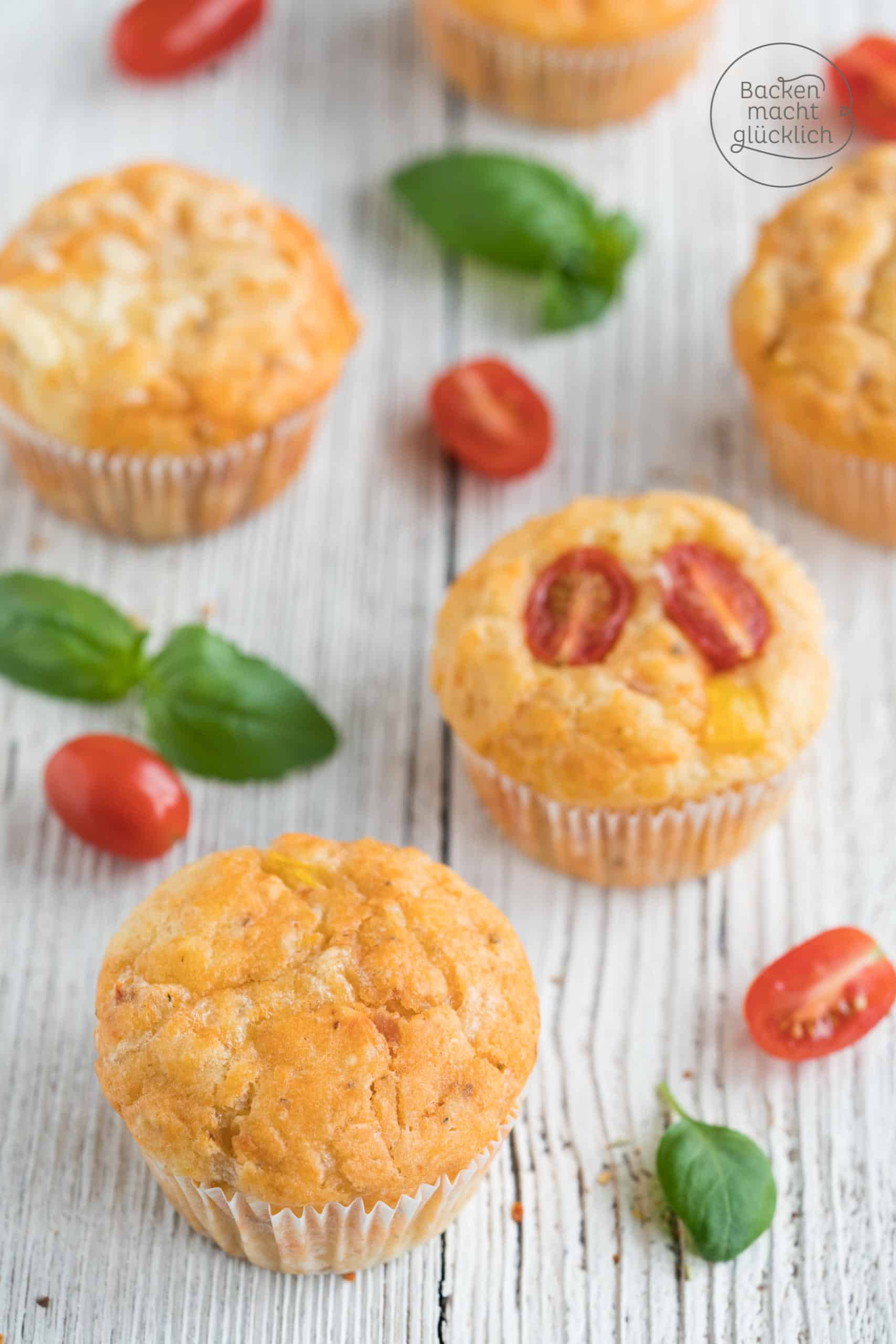 Einfache Pizzamuffins Rezept