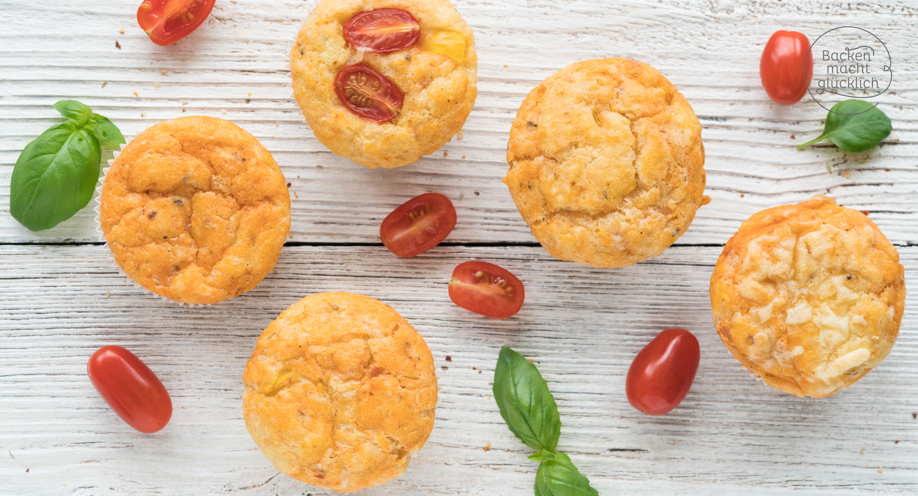 Schnelle Pizzamuffins ohne Hefe Backen macht glücklich
