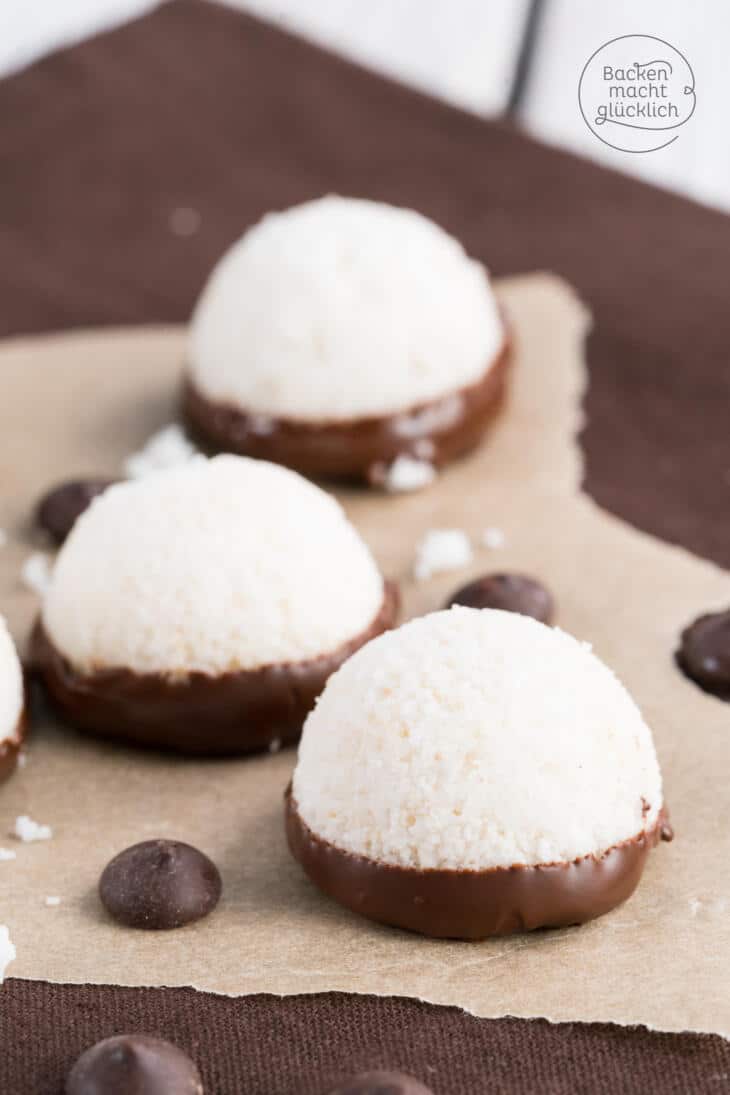 Vegane Kokoskugeln Bounty