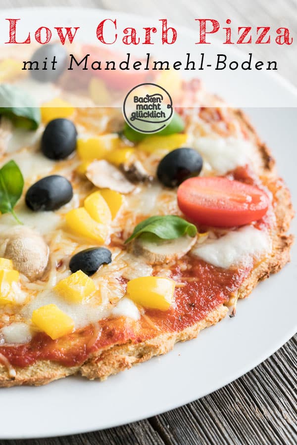 Leckere Pizza ohne Kohlenhydrate? Mit diesem einfachen, schnellen Rezept für Low Carb Pizza funktioniert es.