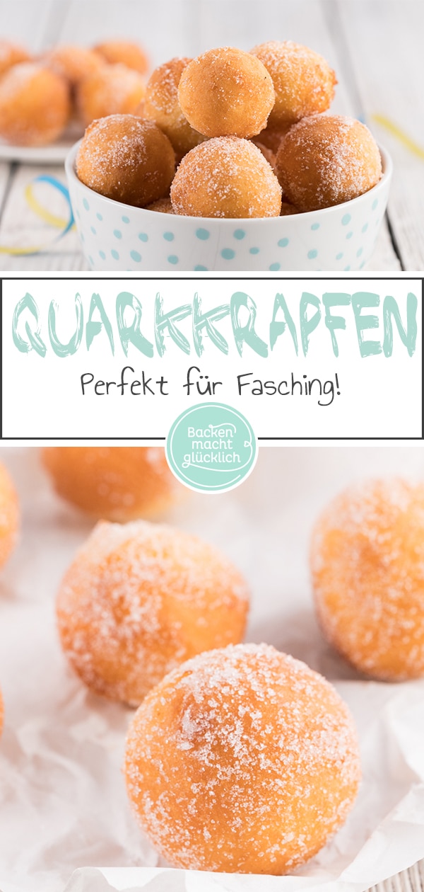 Quarkbällchen wie vom Bäcker: Mit diesem einfachen Rezept klappt´s garantiert! Fluffig, knusprig, köstlich.