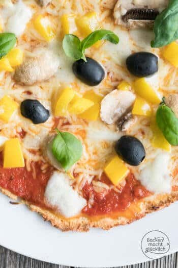 Kohlenhydratarmer Pizzateig