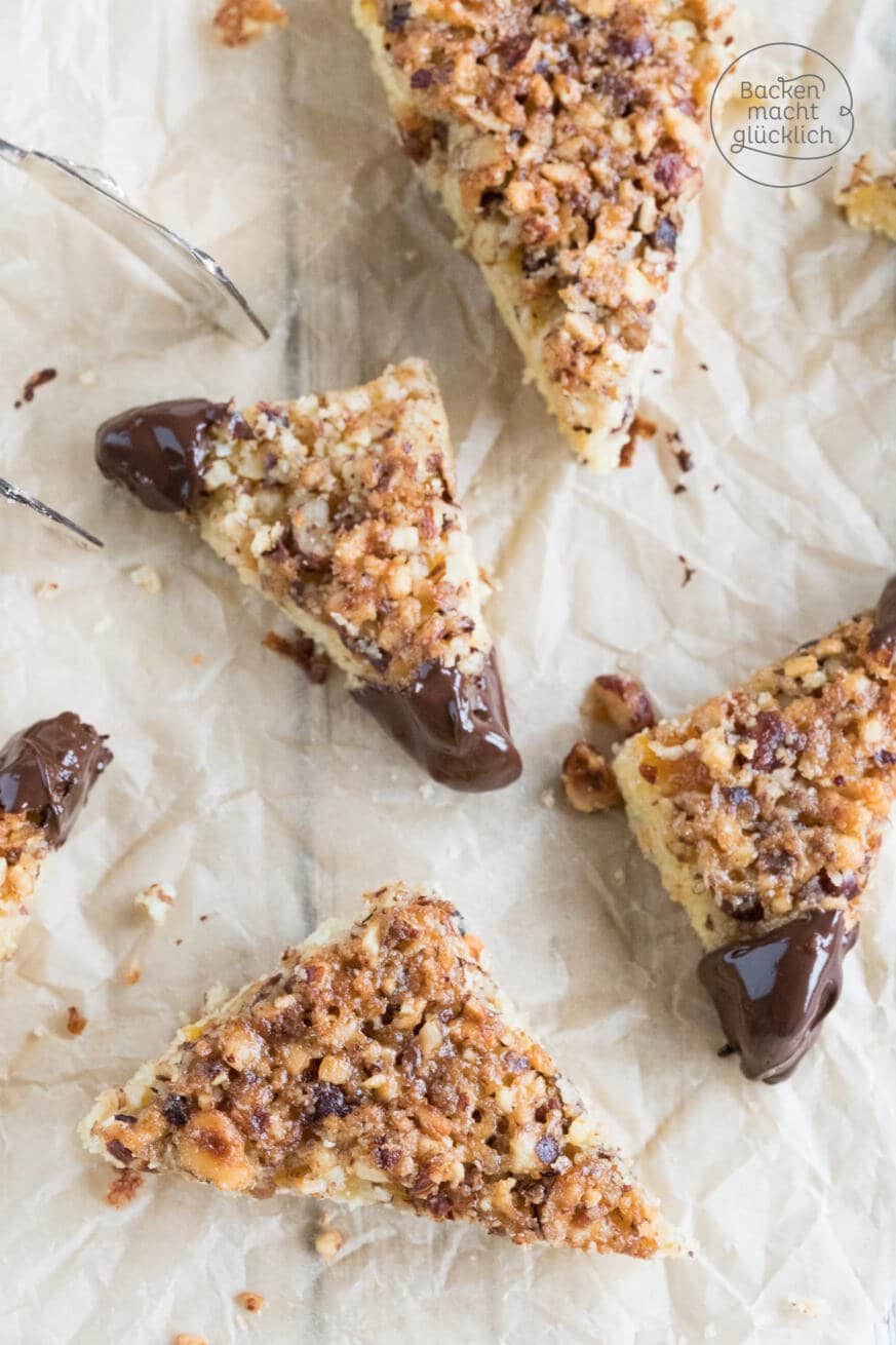 Einfaches Nussecken-Rezept | Backen Macht Glcklich