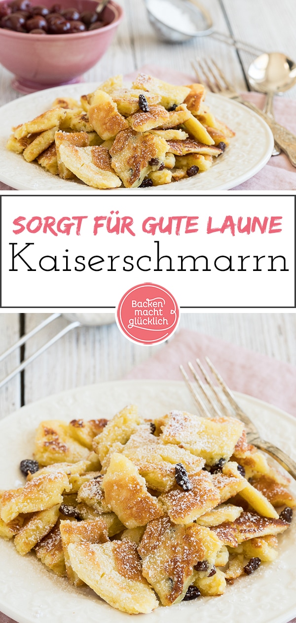 Mit diesem einfachen und schnellen Original Kaiserschmarrn-Rezept wird die Süßspeise garantiert fluffig und lecker