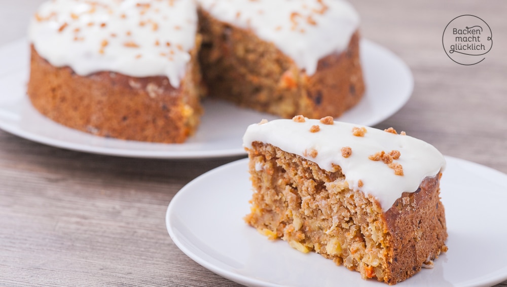 Juicy healthy carrot cake | Baking makes you happy - Menu Prices