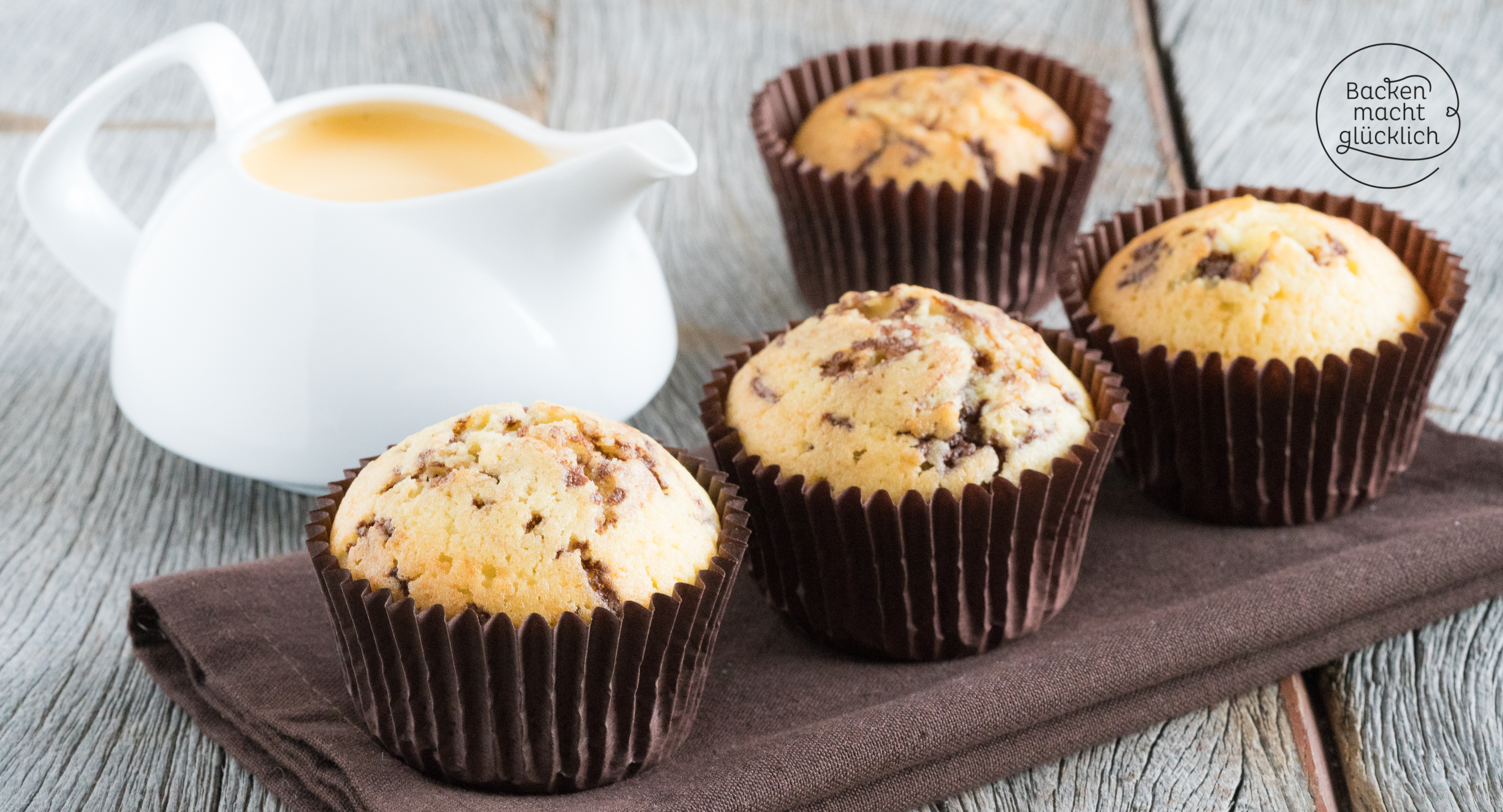 Eierlikör-Muffins mit Schokolade | Backen macht glücklich