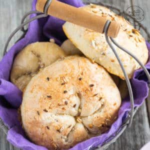 einfache Frühstücksbrötchen