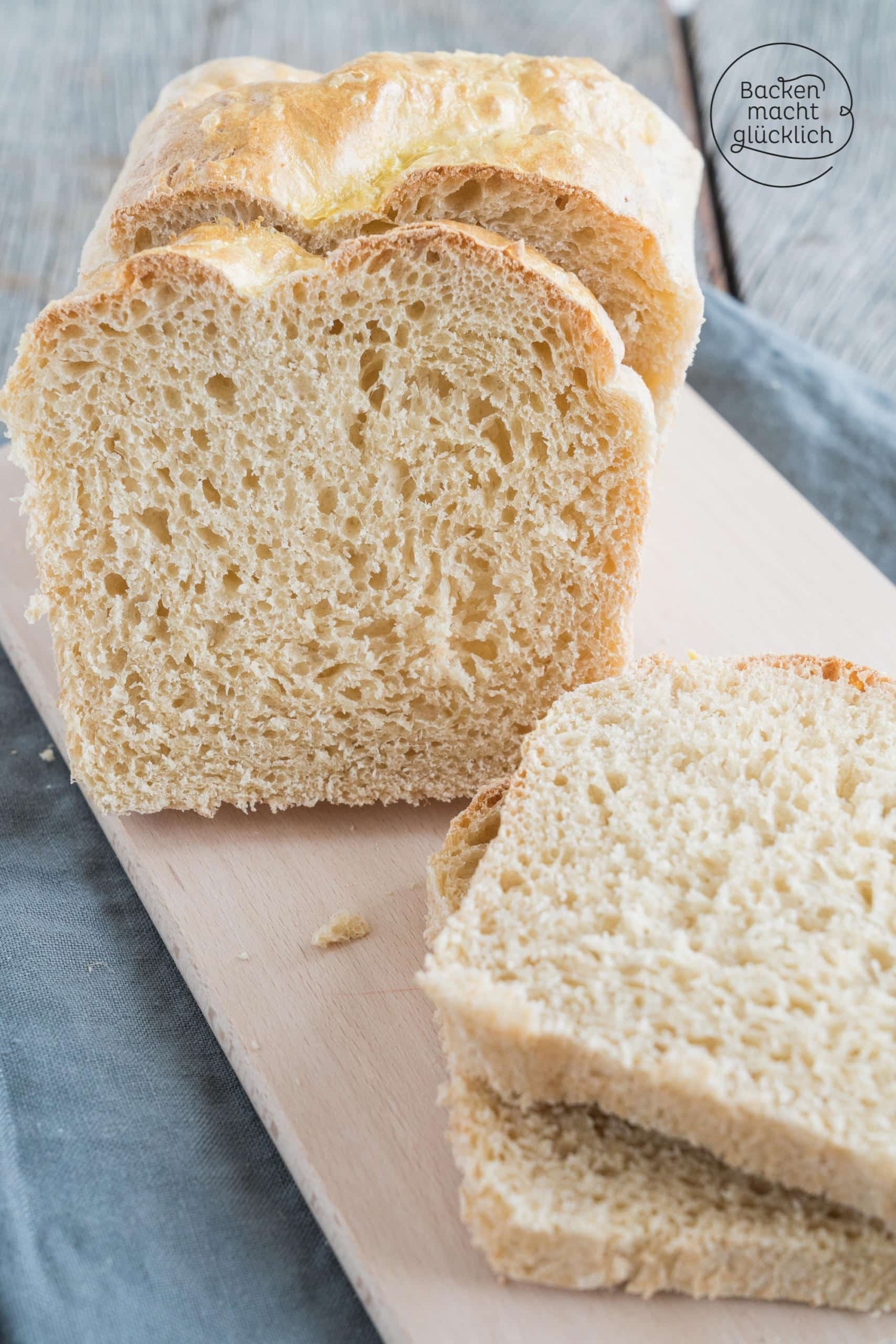 Einfaches Weißbrot rezept