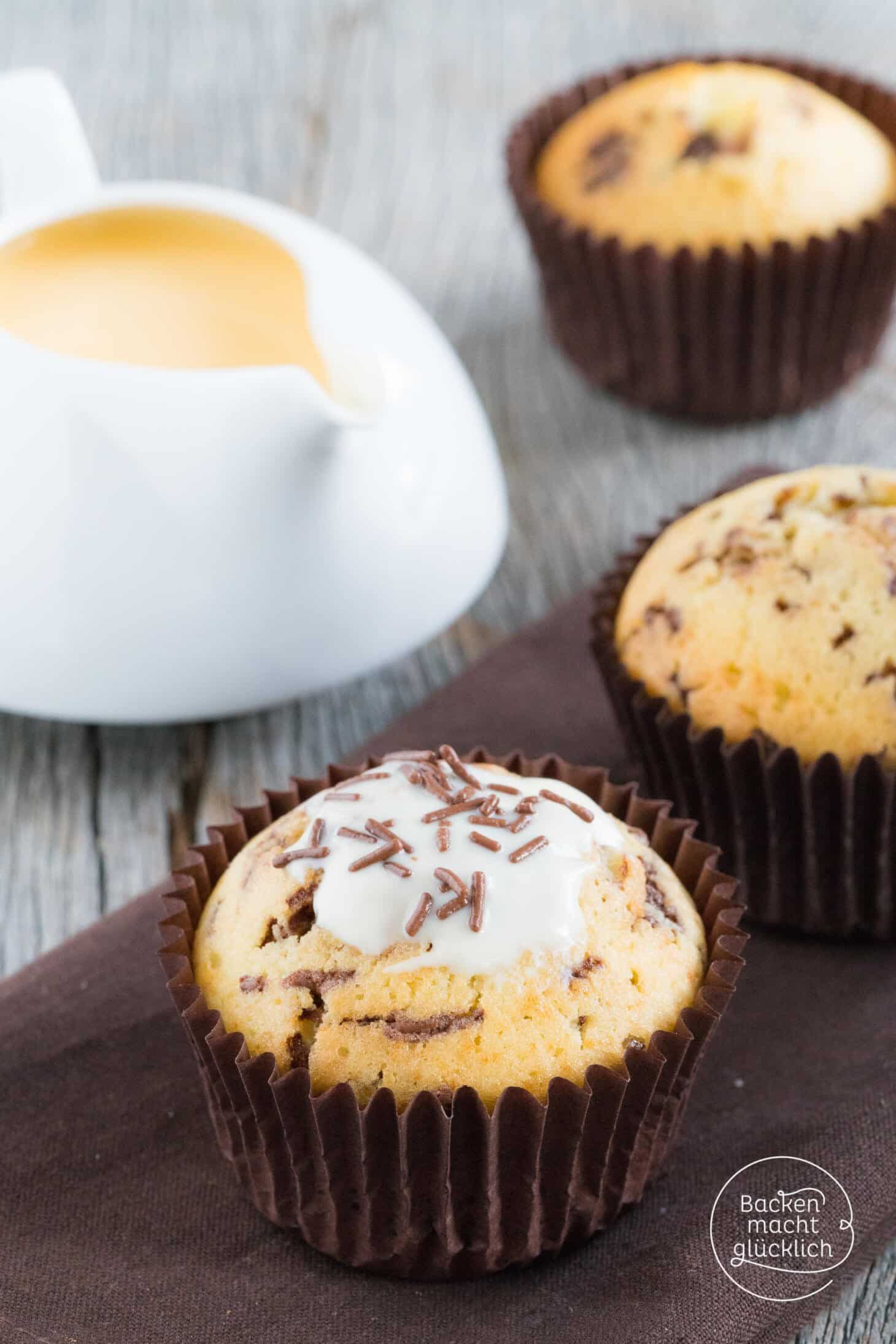 Blitzschnelle, saftige Eierlikör-Muffins | Backen macht glücklich