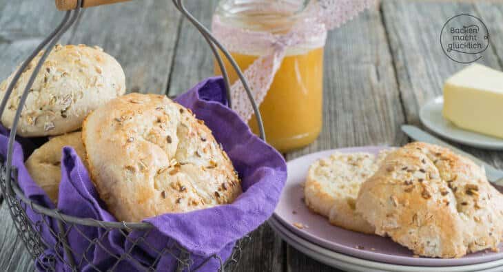 Schnelle Frühstücksbrötchen Rezept