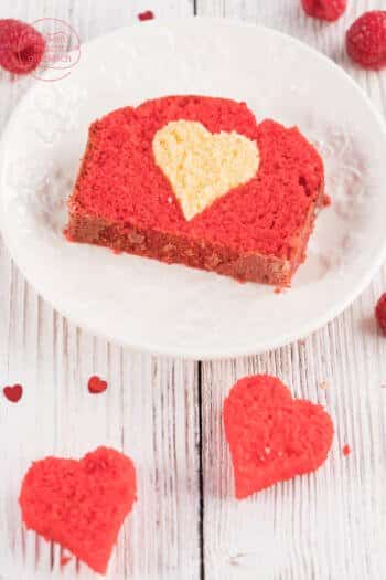 Muttertag einfacher Herzkuchen