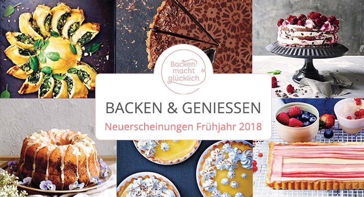 Neue Backbücher Frühjahr 2018