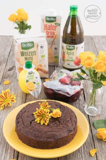 Rote Bete Schokuchen vegan