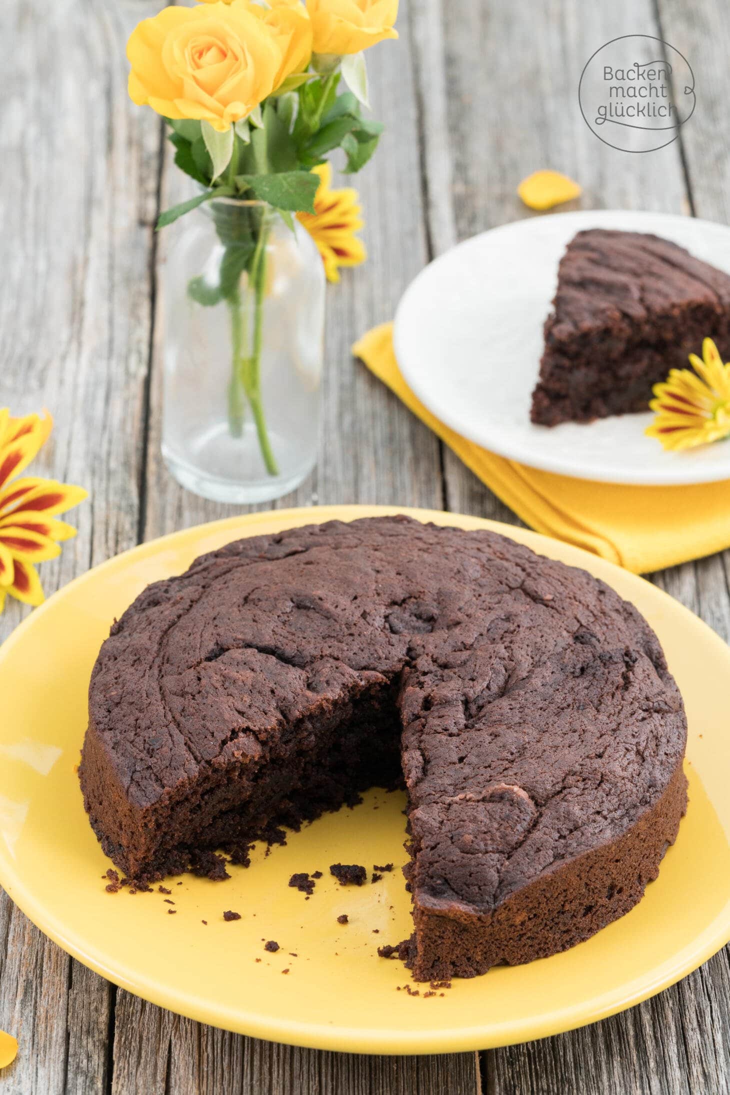 Veganer Rote-Bete-Schokokuchen | Backen macht glücklich