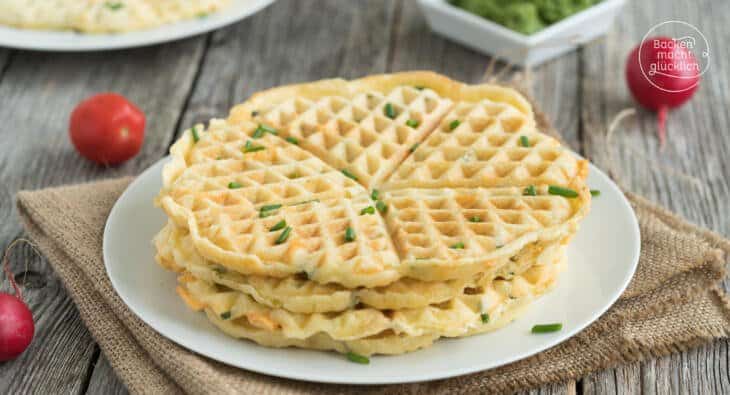 Herzhafte Käsewaffeln Rezept