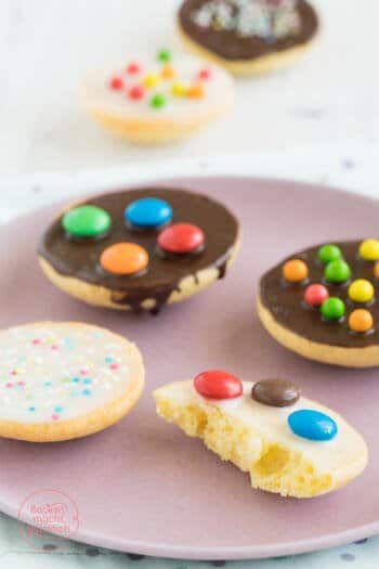 Amerikaner mit Vanillepudding