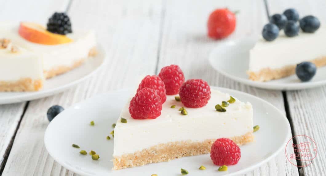 Philadelphia Torte Ohne Gelatine Und Ohne Götterspeise www.backenmachtgluecklich.de