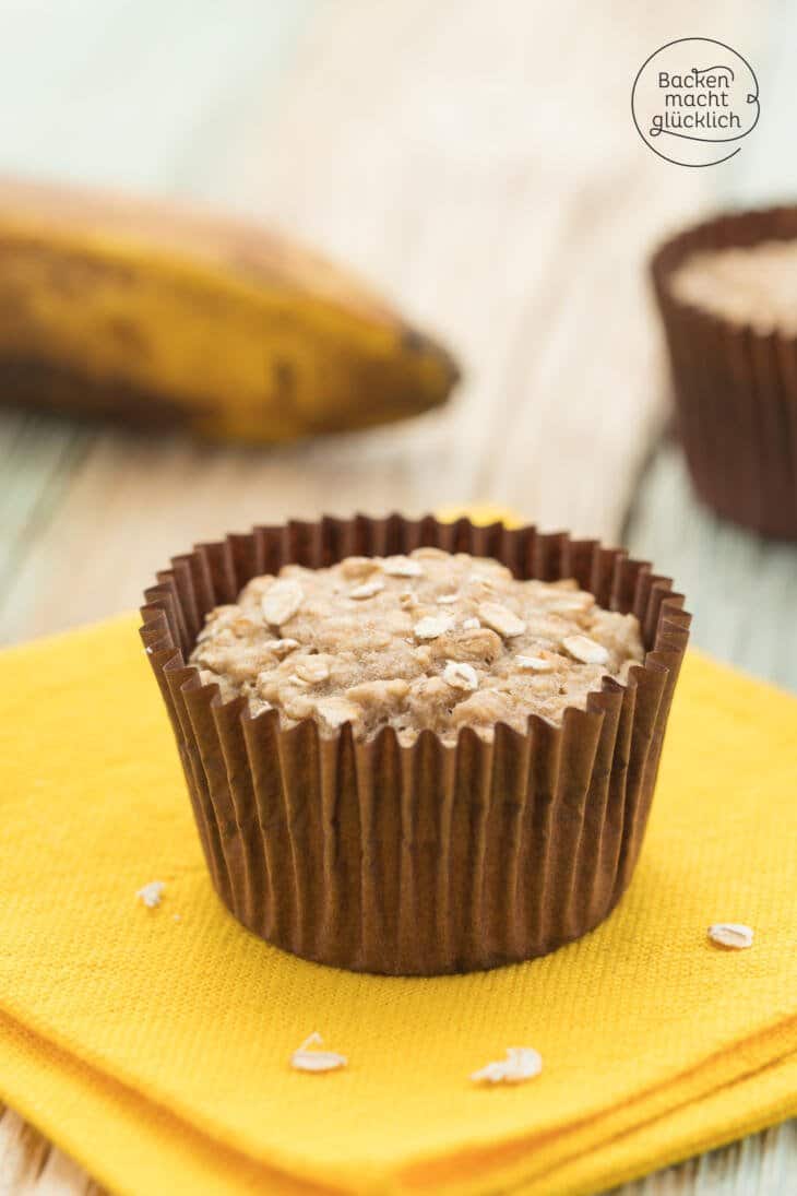 Vegane Frühstücksmuffins ohne Zucker