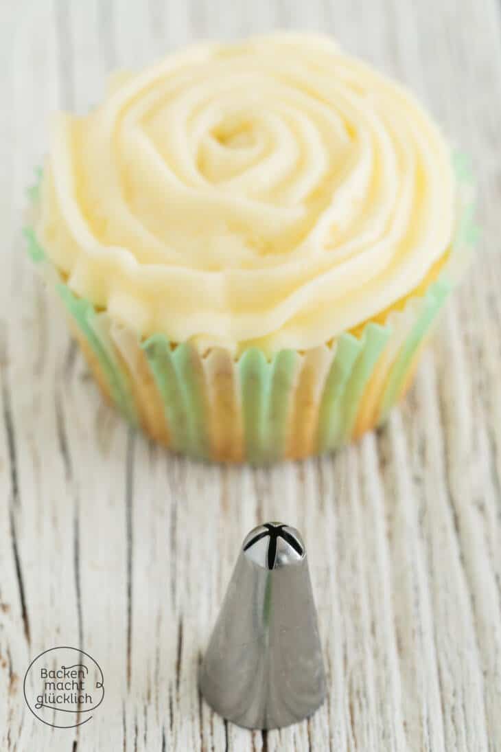 Cupcake-Deko Rosen