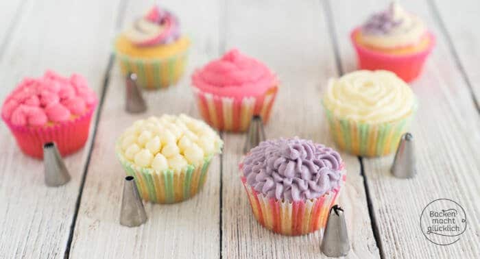 Cupcakes dekorieren mit Spritzbeutel: Techniken & Tipps