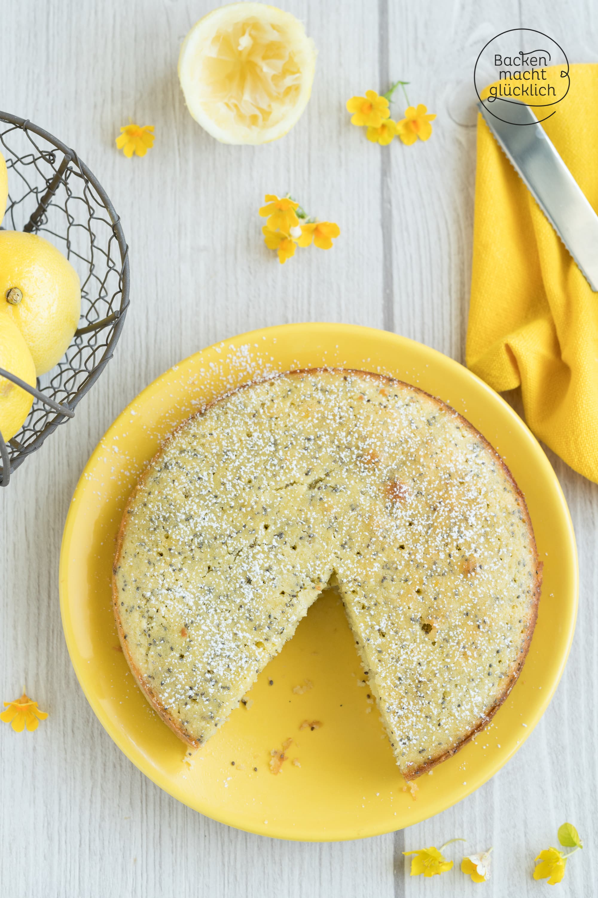 Zitronen-Mohn-Kuchen