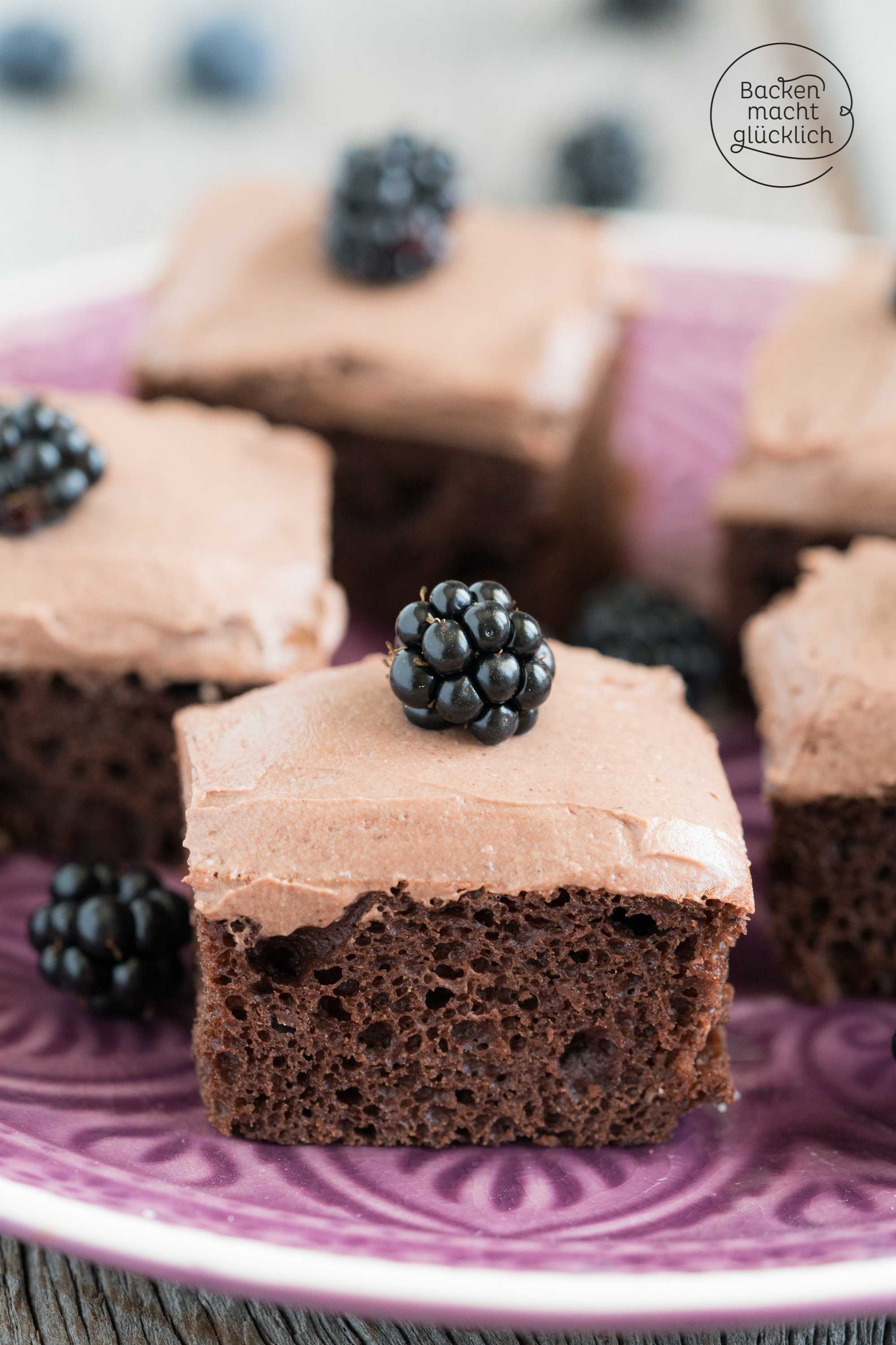 Fitnesskuchen mit Schokolade