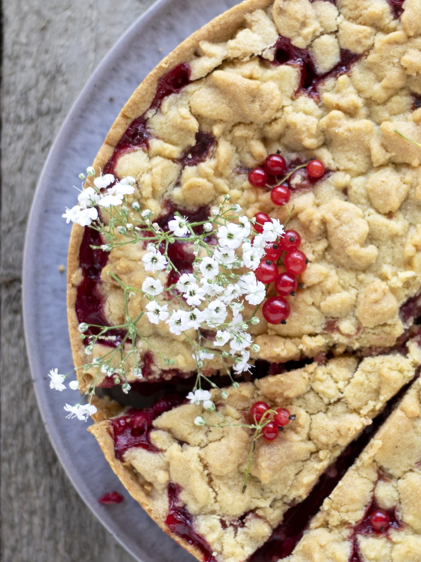 Johannisbeerstreuselkuchen