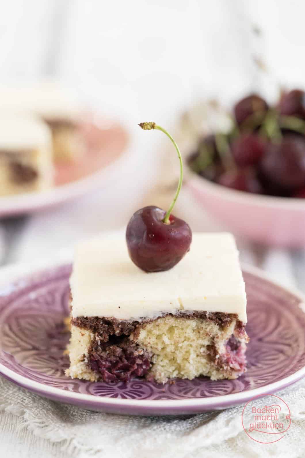 Klassische Donauwelle vom Blech | Backen macht glücklich Klassische Donauwelle vom Blech | Backen macht glücklich