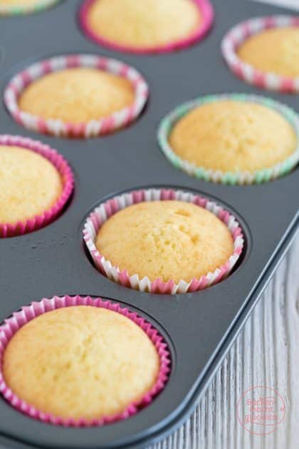 Perfekter Cupcake Grundteig