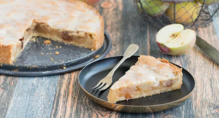 Apfelkuchen mit Streuseln und Schmand | Backen macht glücklich