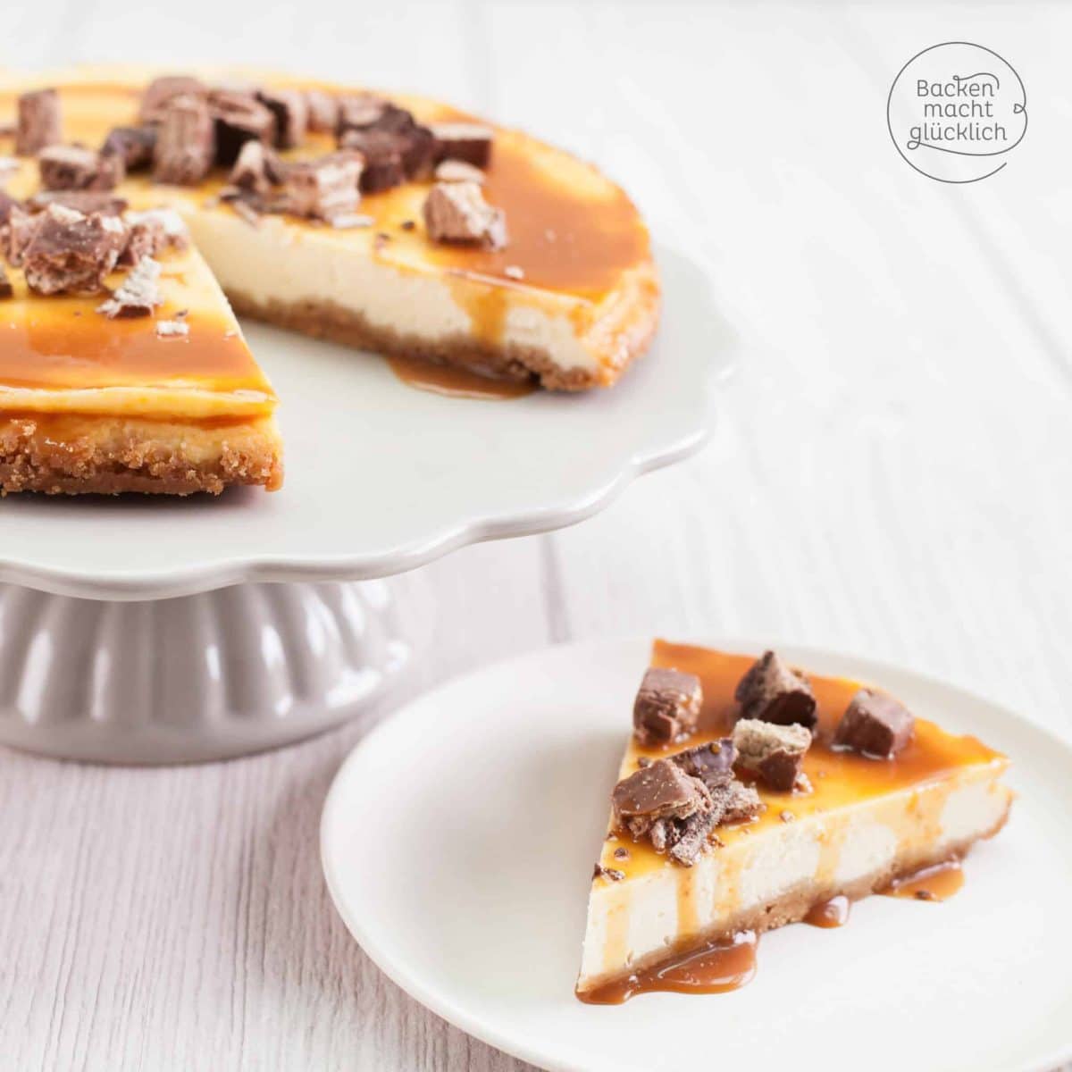Karamell Cheesecake Rezept