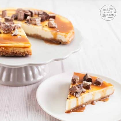 Karamell Cheesecake Rezept
