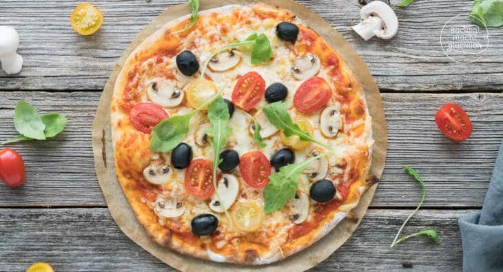 Schneller Pizzateig ohne Hefe