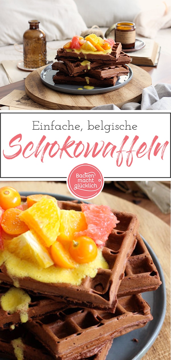 Lust auf herrlich fluffige und saftige Schokowaffeln? Nach dem Motto "Man kann nicht zu viele gute Waffelrezepte haben", dürft ihr euch heute auf ein besonderes Soulfood freuen: Schokoladenwaffeln mit Kakao und Buttermilch.