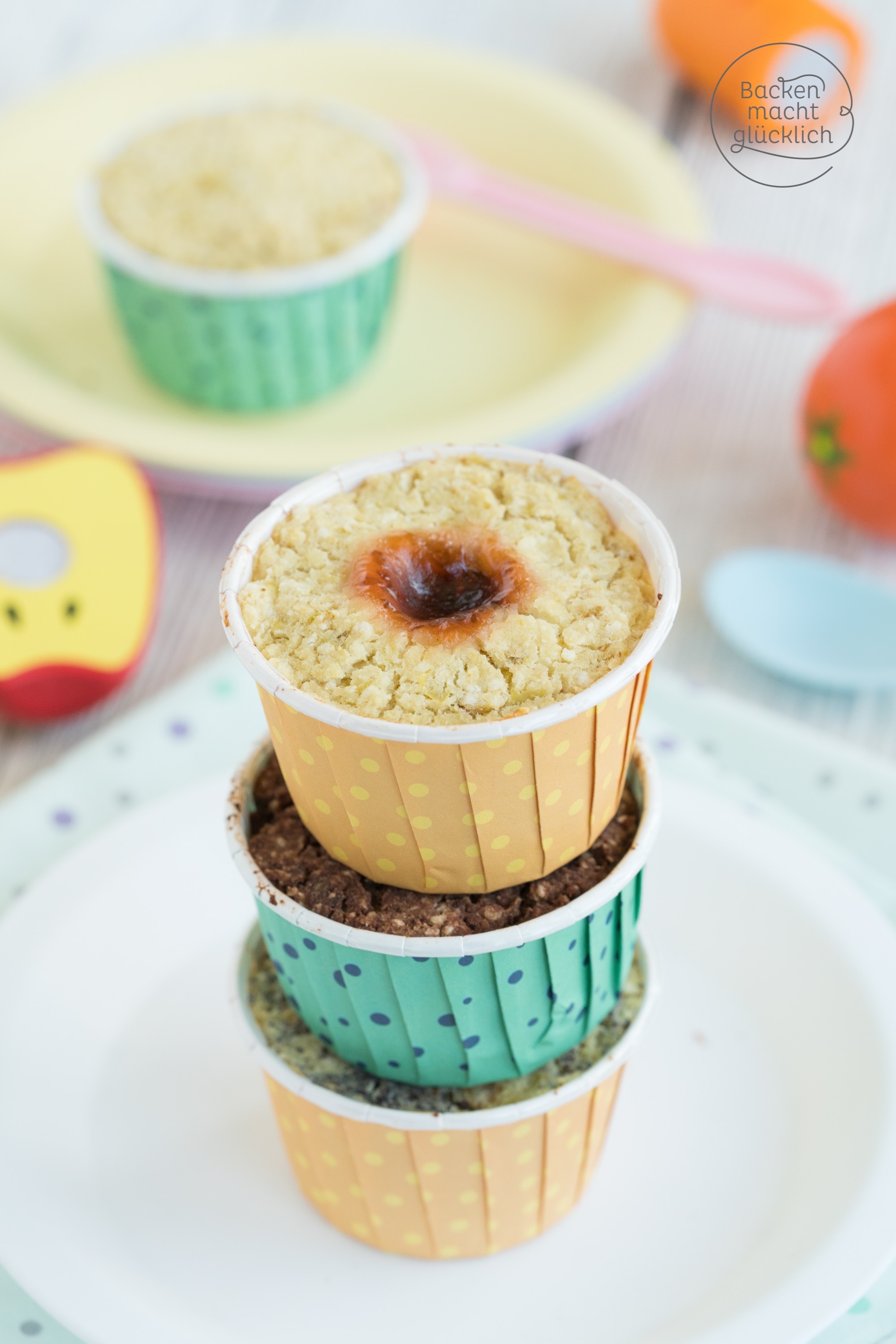 Apfelmus Muffins für Kleinkinder