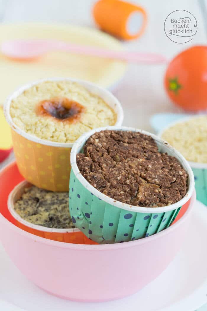 ApfelmusMuffins ohne Zucker und Ei Backen macht glücklich