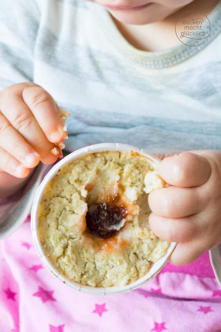 Gesunde Babymuffins ohne Zucker und Ei