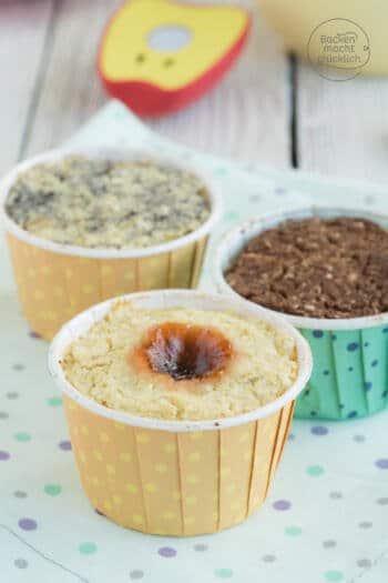 Gesunde vegane 3 Zutaten Muffins