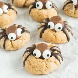 Spinnen Cookies Rezept
