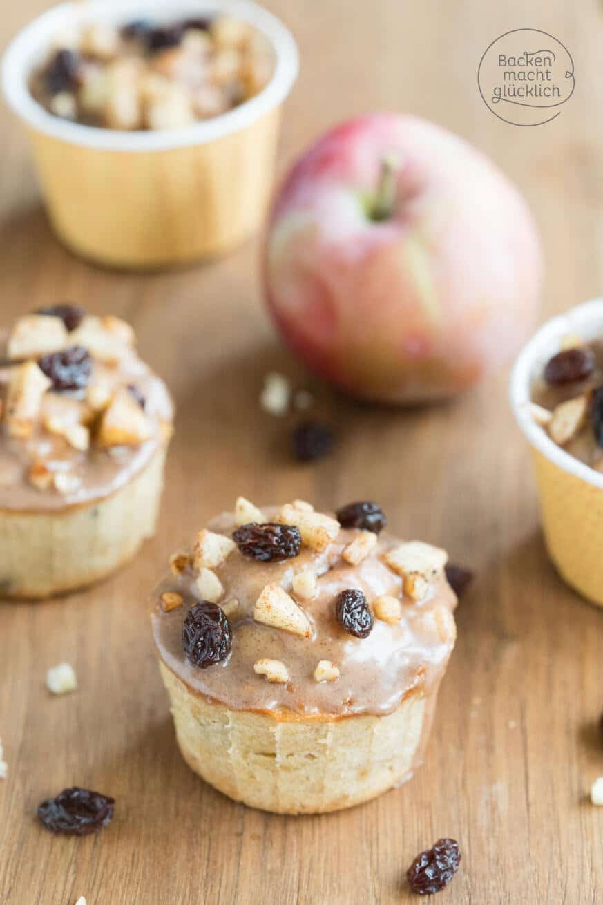Saftige Bratapfel-Muffins | Backen macht glücklich