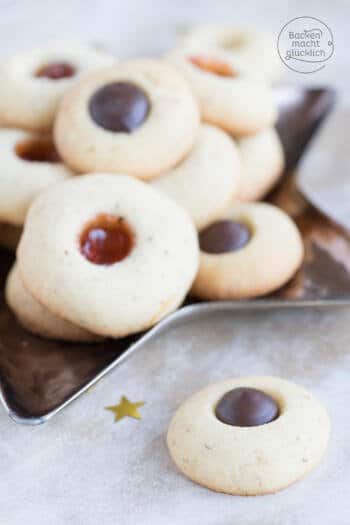 Husarenkrapfen mit Mandeln