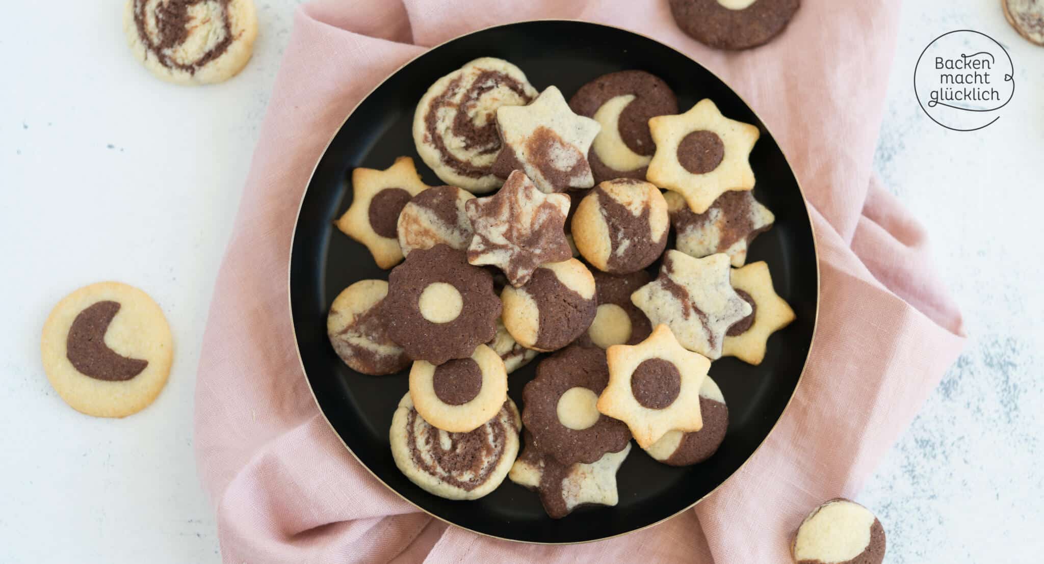 Schwarz Weiß Gebäck Rezept