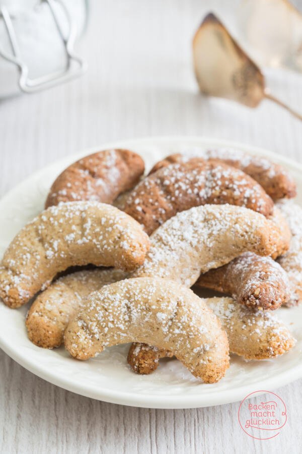 Vanillekipferl ohne Mehl und Zucker