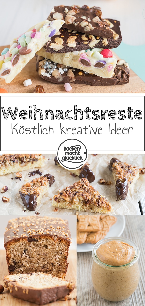 Was tun mit alten Plätzchen oder Schokonikoläusen? Mit diesen Rezepten ist die Resteverwertung nach der Weihnachtsbäckerei ein Genuss.